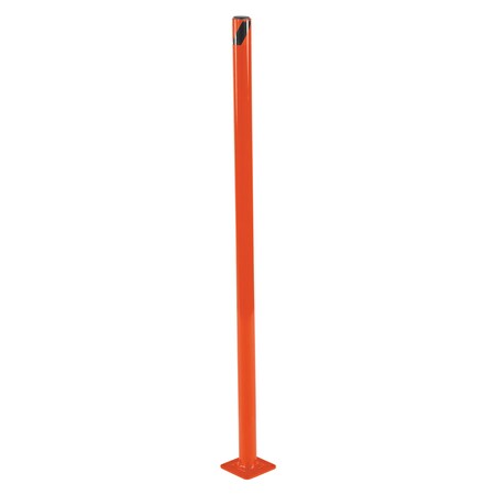 Vestil STEEL PIPE SAFETY BOLLARD 42"X1.75" ORNG BOL-42-2-OR